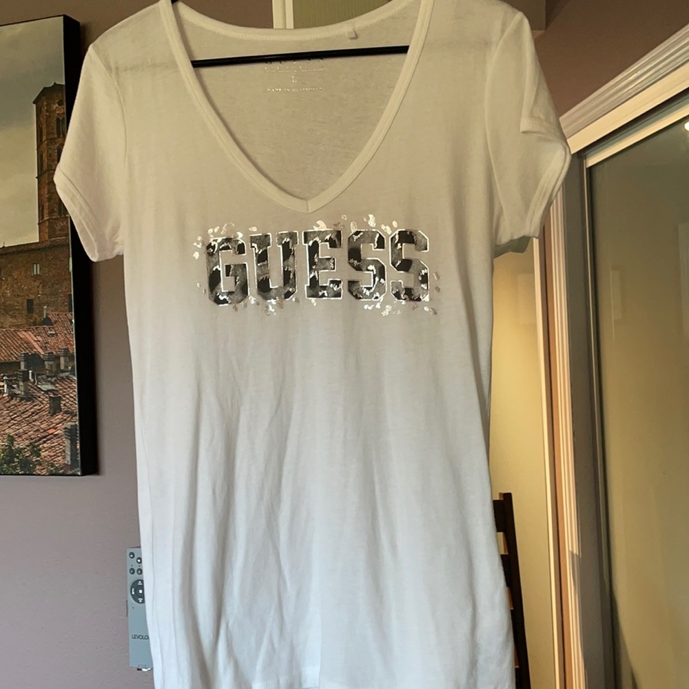 Guess shirt, large, never worn
